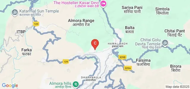 Government Girl's Polytechnic, Almora Map