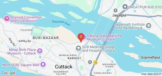 Bhubanananda Orissa School of Engineering, Cuttack Map