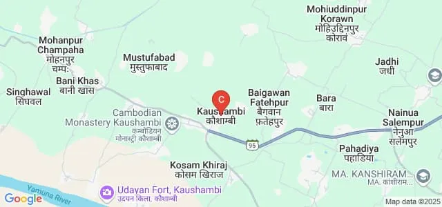 Mu Ramdhani Jagroop Singh Degree College, Kaushambi Map