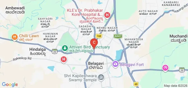 Dr BD Jatti College of Education, Belagavi Map
