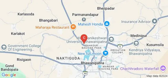 College of Agriculture, Bhawanipatna Map