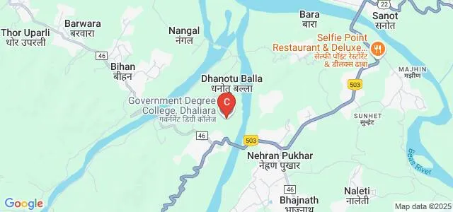 Government College, Dhaliara Map
