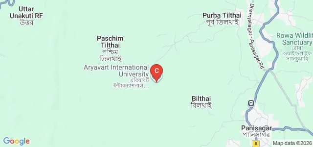 Aryavart International University, Dharmanagar Map