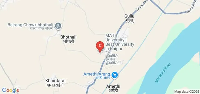 MATS University, Raipur Map