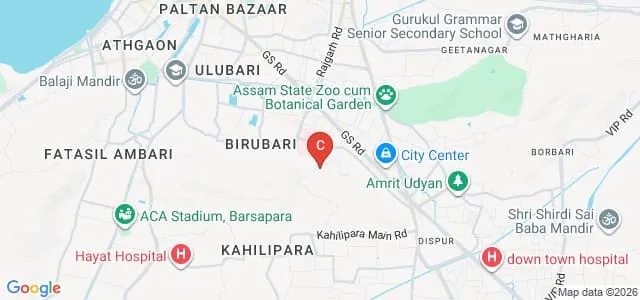 Srimanta Sankaradeva University of Health Sciences, Guwahati Map