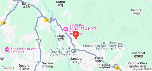 Sri Sai University, Palampur Map