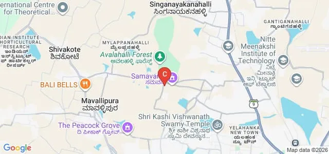 Transdisciplinary University, Bangalore Map