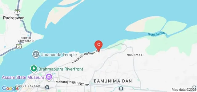 Assam Don Bosco University, Guwahati Map