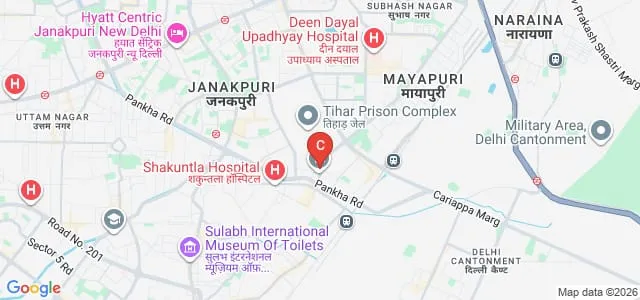 Central Sanskrit University, New Delhi Map