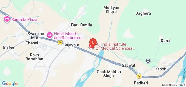 All India Institute of Medical Sciences Jammu Map