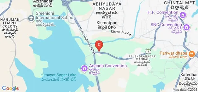 Indian Institute of Public Health, Hyderabad Map