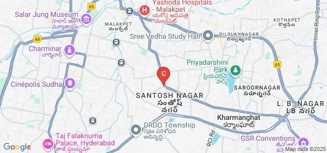 KV Ranga Reddy Degree College for Women, Hyderabad Map
