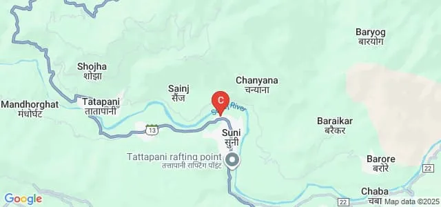 Atal Bihari Vajpayee Government Degree College, Sunni Map