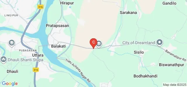 Capital Academy of Nursing, Bhubaneswar Map