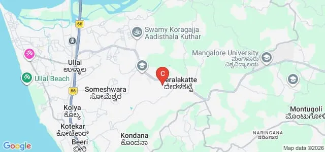 NITTE Deemed to be University, Mangalore Map