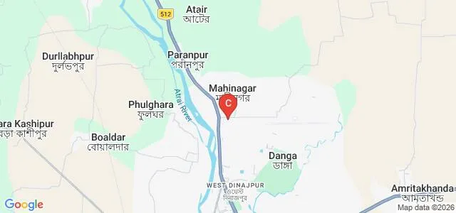 Dakshin Dinajpur University, Balurghat Map