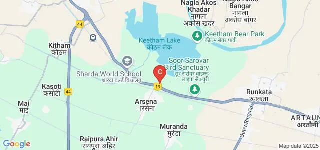 Sharda University, Agra Map