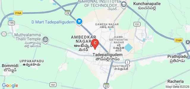 National Institute of Technology Andhra Pradesh Map
