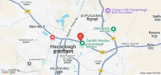 AISECT University, Hazaribagh Map