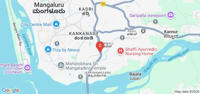 College of Fisheries, Mangalore Map