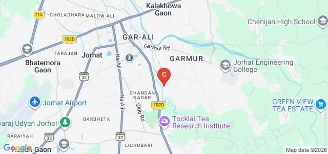 National Institute of Design Assam Jorhat Map