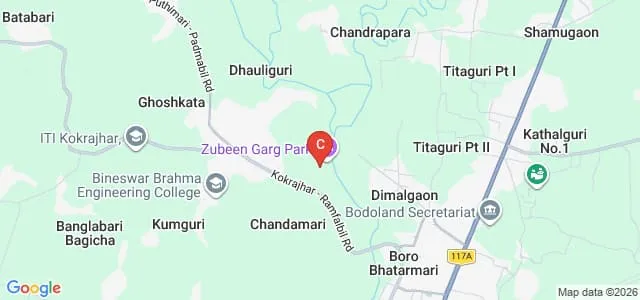 Swami Vivekanand University, Kokrajhar Map
