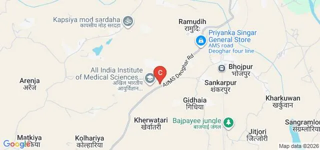 All India Institute of Medical Sciences Deoghar Map