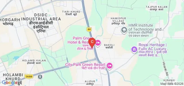 National Institute of Technology Delhi Map
