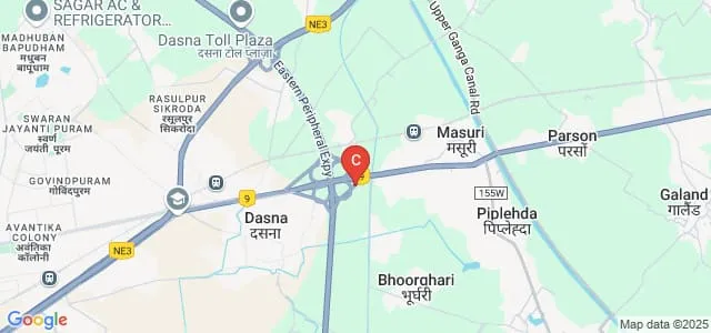 SDGI Global University, Ghaziabad Map