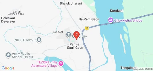 Tezpur University, Tezpur Map