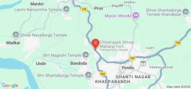 Indian Institute of Technology Goa Map