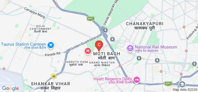 Department of Financial Studies, University of Delhi, South Campus, New Delhi Map