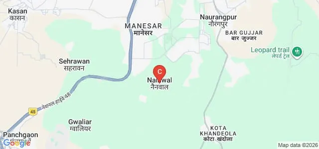 National Brain Research Centre, Gurgaon Map