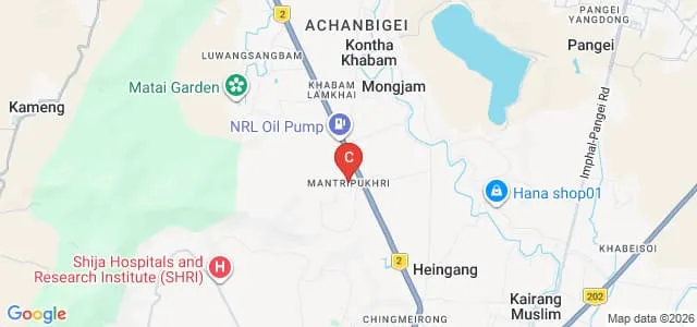 Indian Institute of Information Technology, Manipur Map