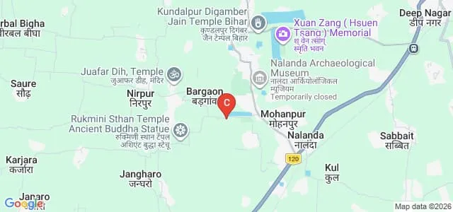 Nalanda Open University, Patna Map