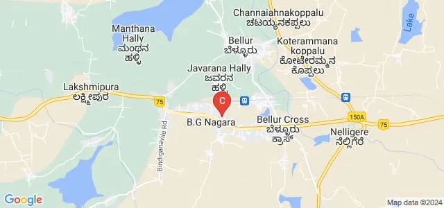 Adichunchanagiri University, Mandya Map