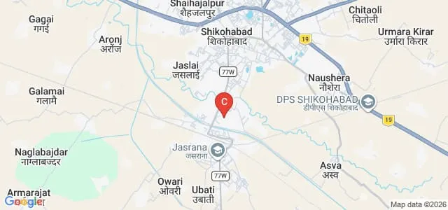 Adarsh Krishna Post Graduation College, Shikohabad Map