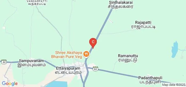 Sri Venkateswaraa University, Thoothukudi Map