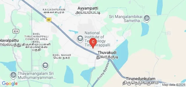 Indian Institute of Information Technology Tiruchirappalli Map