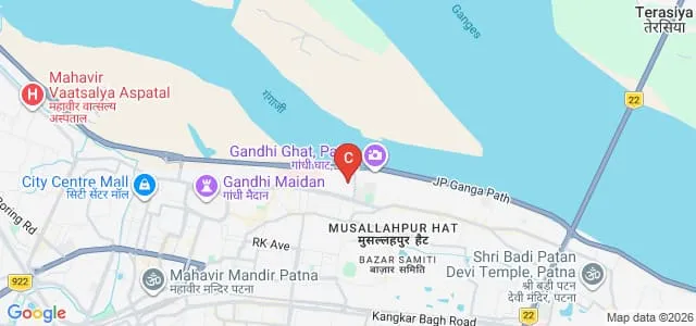 Patna University, Patna Map
