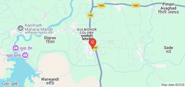 Mahatma Phule Krishi Vidyapeeth, Rahuri Map