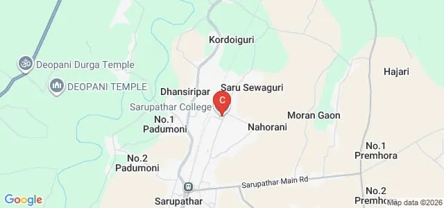 Sarupathar College, Golaghat Map