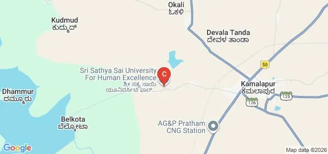 Sri Sathya Sai University for Human Excellence, Navanihal Map