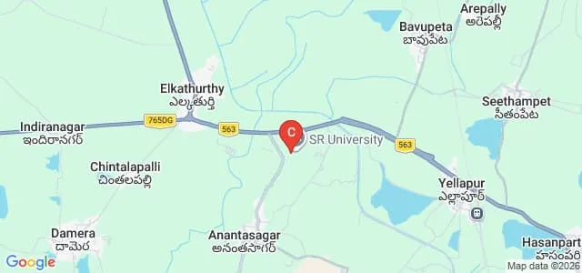 SR University, Warangal Map