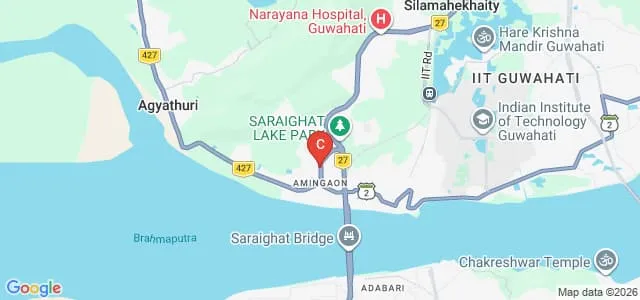 National Law University and Judicial Academy, Guwahati Map