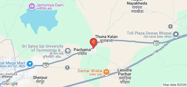Sri Satya Sai University of Technology and Medical Sciences, Sehore Map