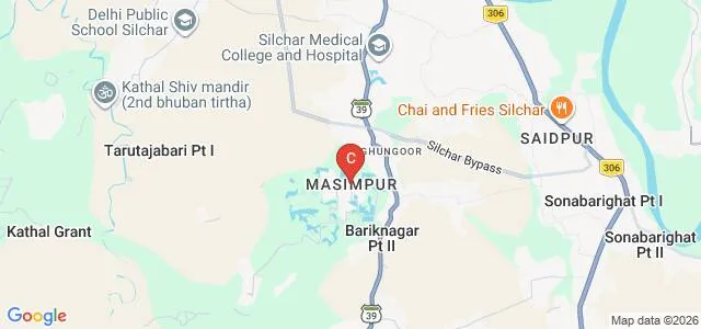 National Institute of Technology Silchar Map