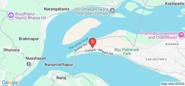National Law University, Cuttack Map