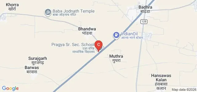 Baba Siddh Nath College of Education, Bhandwa Map
