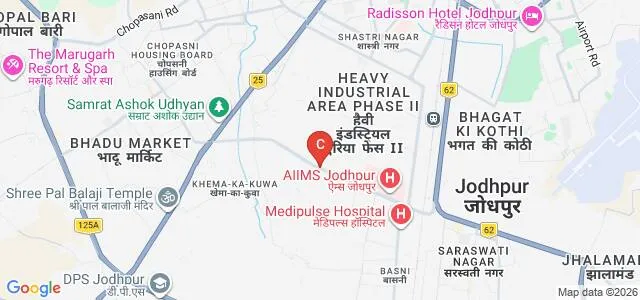 All India Institute of Medical Sciences Jodhpur Map